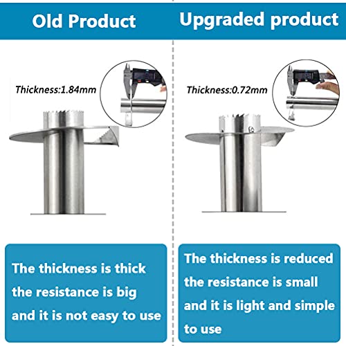 Pineapple Corer And Slicer Tool, Pineapple Cutter Stainless Steel Fruit Peeler Corer Slicer Cutter With Sharp Blade Pineapple Eye Peeler For Home And Kitchen #TOP4