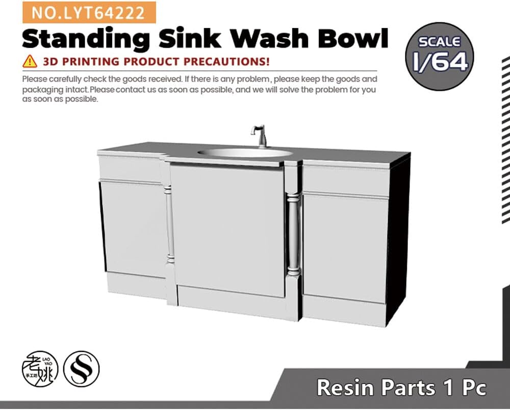 MRY-SFW 1/64 Scene Model Wash Basin