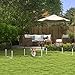 PawHut Agility Set Hunde 4-teiliges Agility-Ausrüstung für Hundetraining Steckhürdenset mit Slalomstangen Tragetasche Trainingszubehör Koordinationstraining Agilityset für Spiele Training