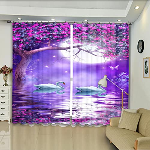 HAOGG Cortina Opaca Térmica para Salón Moderna Cover