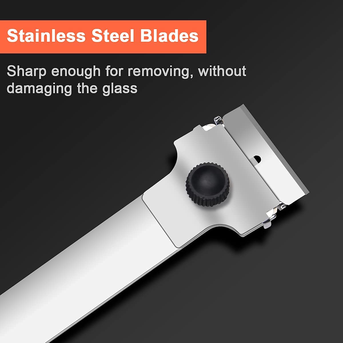 Raschietto Per Vetroceramica Flintronic - 1 Raschietto + 20 Lame Plastica, Per Forno, Colla, Decalcomanie