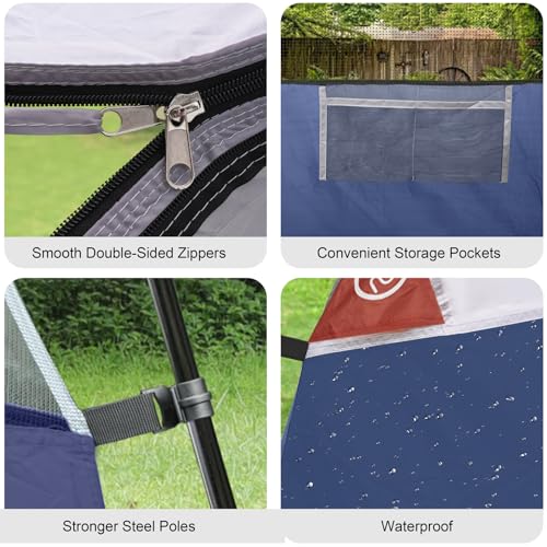 Image of CAMPROS CP Tents for Camping 2 /4 /6 Person, Waterproof Windproof Dome Tent