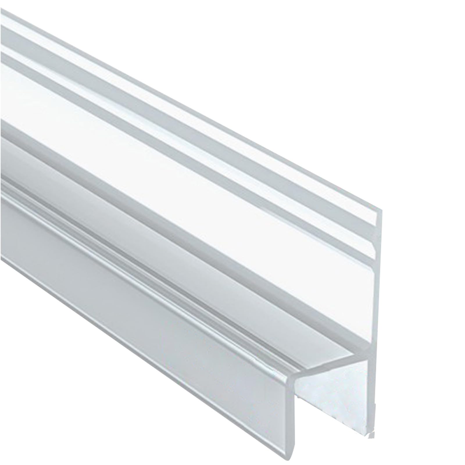 Nucelit 12Mm Multipurpose H Type Glass Door Seal Strips Keep Your Bathroom Floor Dry With Easy To Installion Silicone Materials Home Bathroom Seal