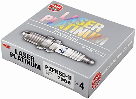 NGK Spark Plug 7968 PZFR5D-11 Pack of 4