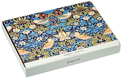 Pimpernel Portmeirion Home & Gifts Strawberry Thief Blue Placemats, Set of 6,Multi Coloured,30.5 x 23 cm