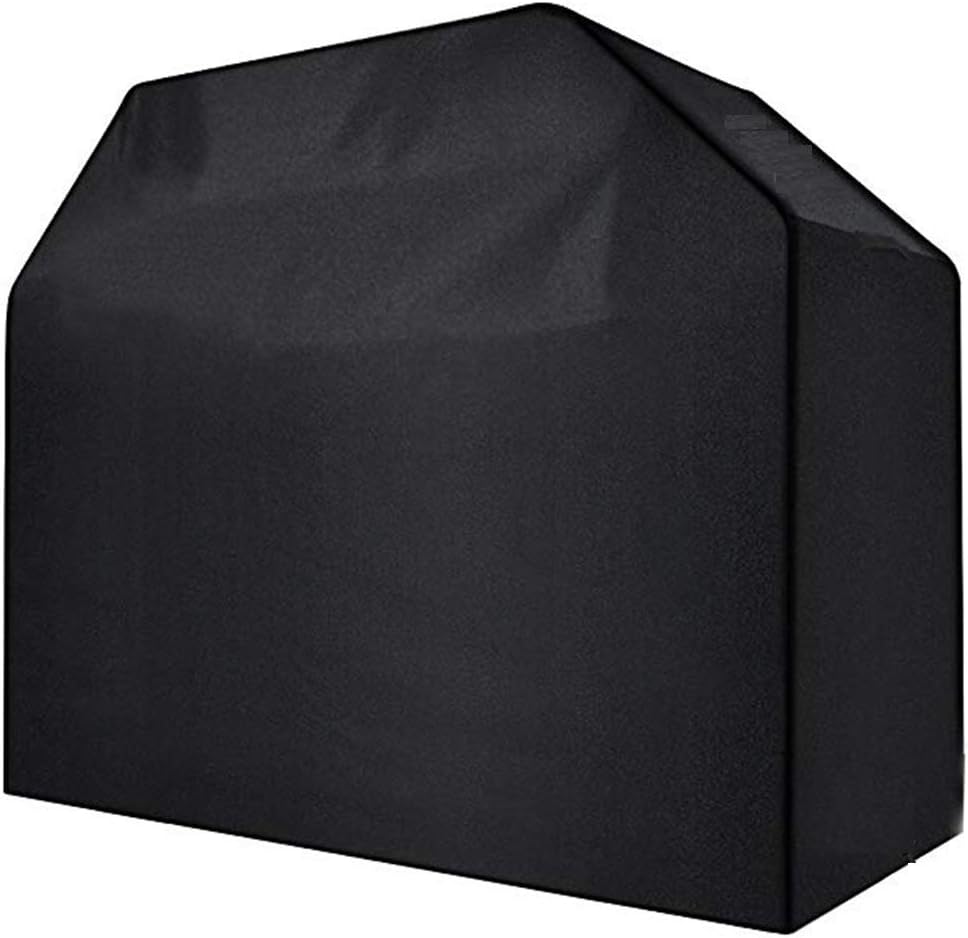 SKEIDO Grill Cover, Medium Waterproof BBQ Cover, Heavy Duty Gas Grill Cover for Brinkmann, Char Broil, Holland and Jenn Air 170x61x117cm Black