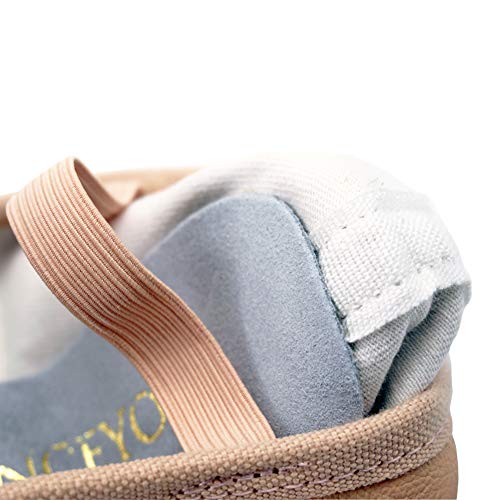 Acheter Chaussures De Danse De Ballet Morandi Filles/femmes Pantoufles De Danse De Ballet à Semelle Fendue En Toile