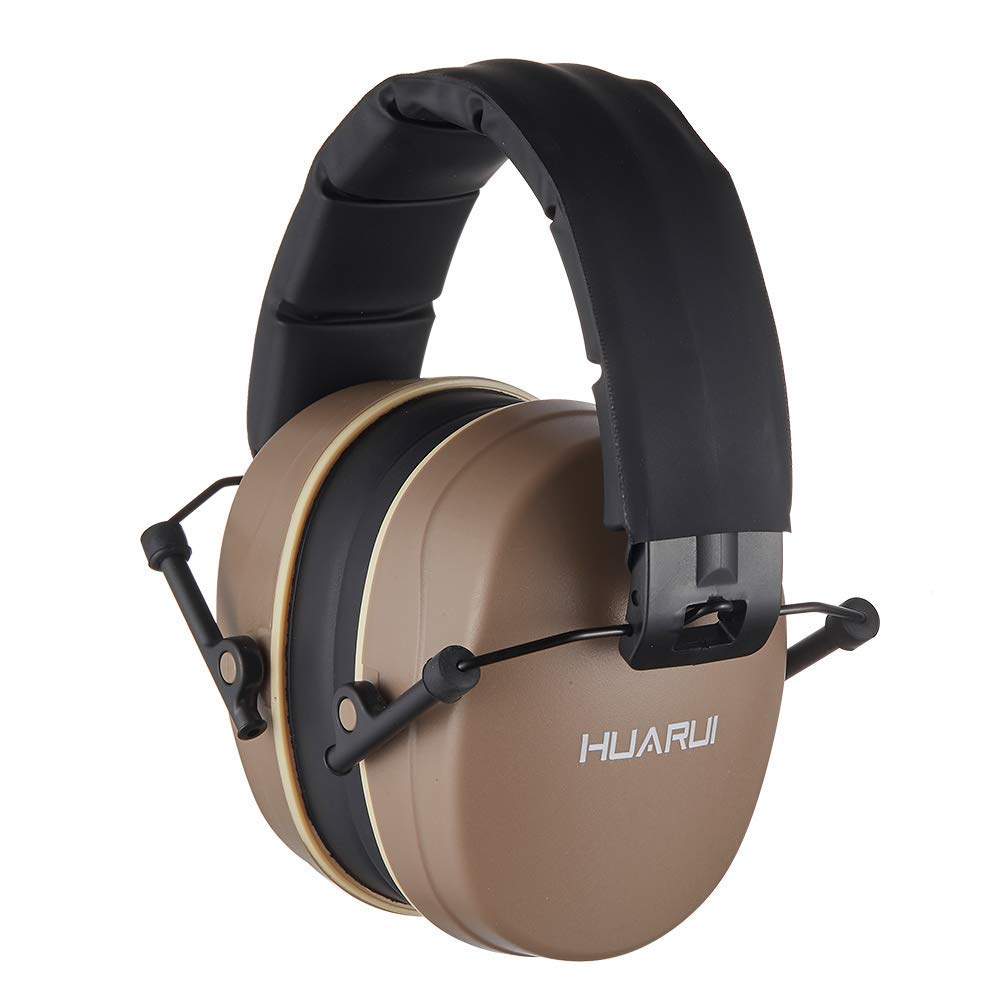 HUARUI Safety Earmuffs for Ear Protection SNR 29 dB Noise Cancelling Ear muff Shooting Hunting Construction Noise Reduction