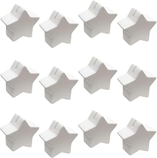 S&S Worldwide Color-Me™ Ceramic Bisque Star Banks - Pack of 12, 4"x4"x2", DIY Decorating Fun!