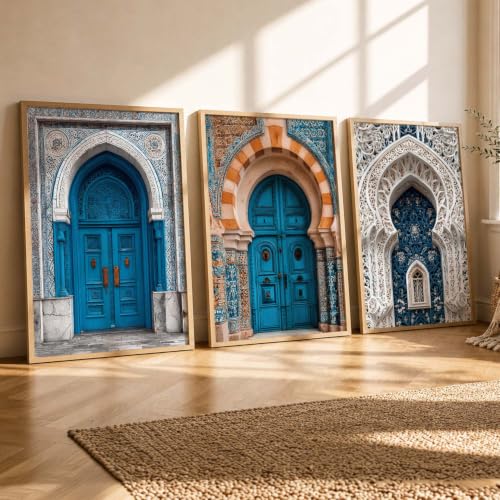 Image of kotart Traditional Indian Wall Art Painting for Living Room | Paintings Frame For Home Decoration | Framed Wall Painting for Home Room Bedroom Office Wall Decor Set of 3 (10X13 inch)