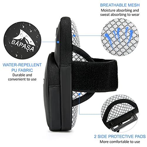 Tomshin Bolsa de suporte para telefone de corrida à prova de suor para braçadeira de telefone Bolsa