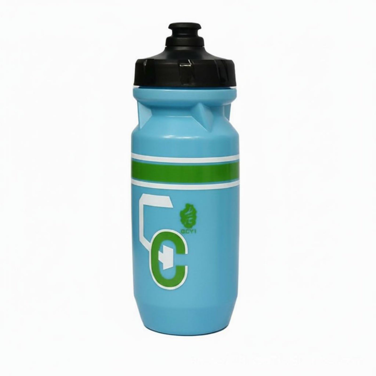 Custom Logo Sports Press Bottle Portable Plastic Sports Bottle Easy Grip Exercise Gear Phthalate-Free Safe for Cycling, Running, Fitness, Outdoor, Light Blue | Sporting Goods-picture-18