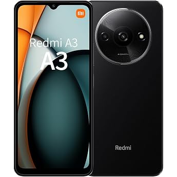XIAOMI Redmi A3 Smartphone 4GB+128GB 5000mAh 90Hz Refresh Rate 6.71 Inch Display Black