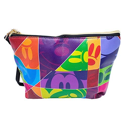 Necessaire Faces Mickey 17x5x22cm 90 Anos - Disney