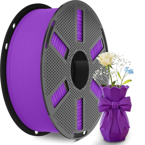 JAYO Matte PLA Filament 1.75mm, 1.1KG (2.4lbs) Spool Purple