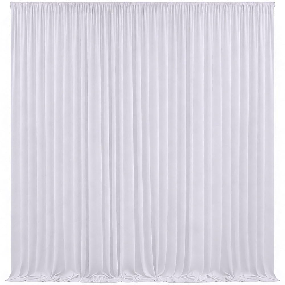 Fond de rideau de décoration de mariage draperies tissu 150x300