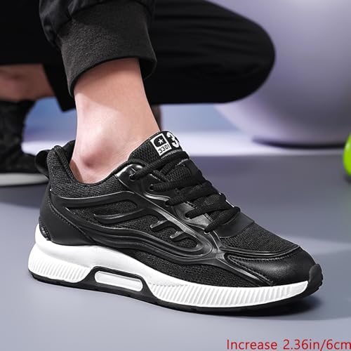Men's Height Increasing Shoes can Lift Your Height by 2.36 inches, Lightweight, Non Slip Casual and Fashionable Sports Shoes 5