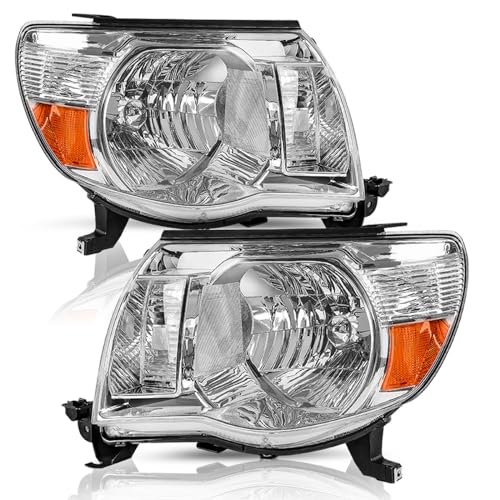 TUSDAR Fits For 2005-2011 Toyota Tacoma Pickup Truck Headlights Replacement...