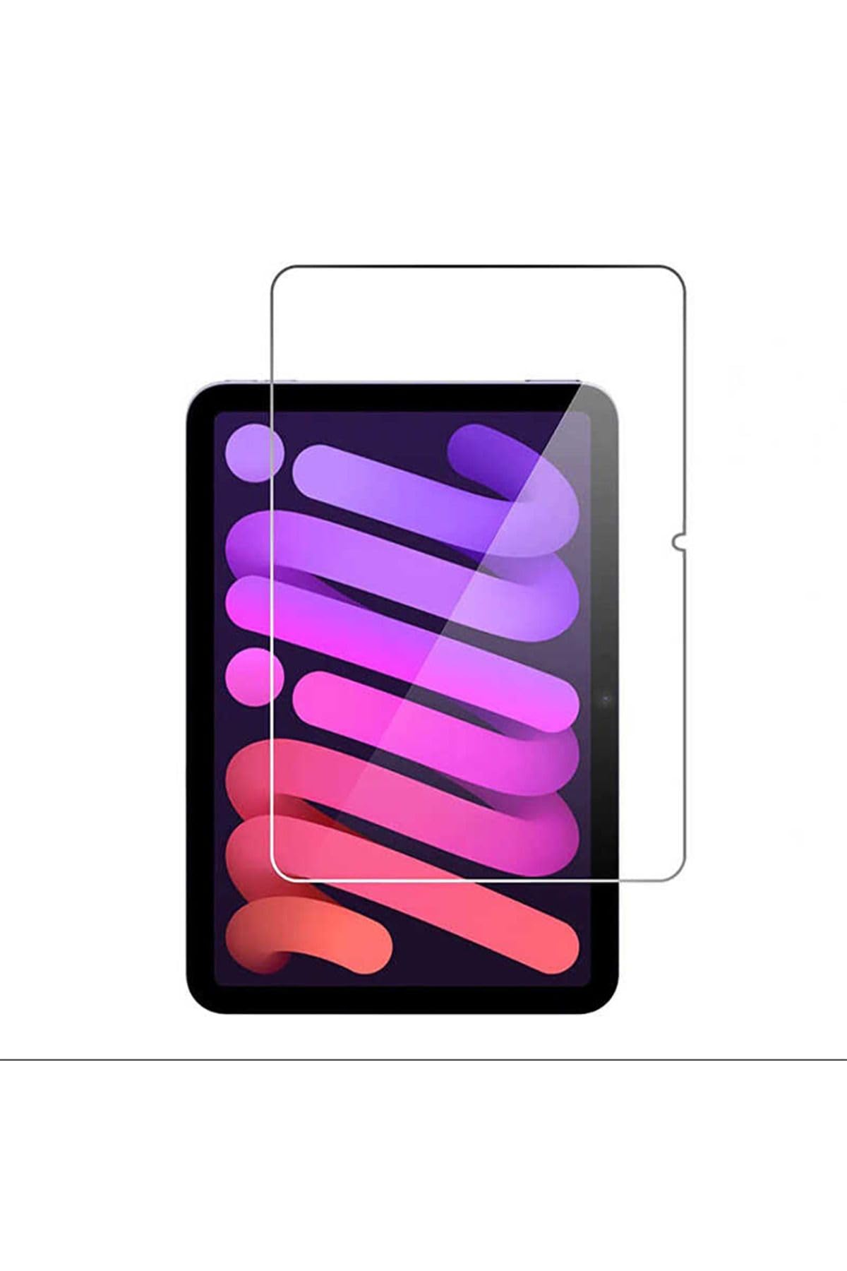 Zore Apple İle Uyumlu iPad Air 11 2024 Tablet Temperli Cam Ekran Koruyucu, Şeffaf