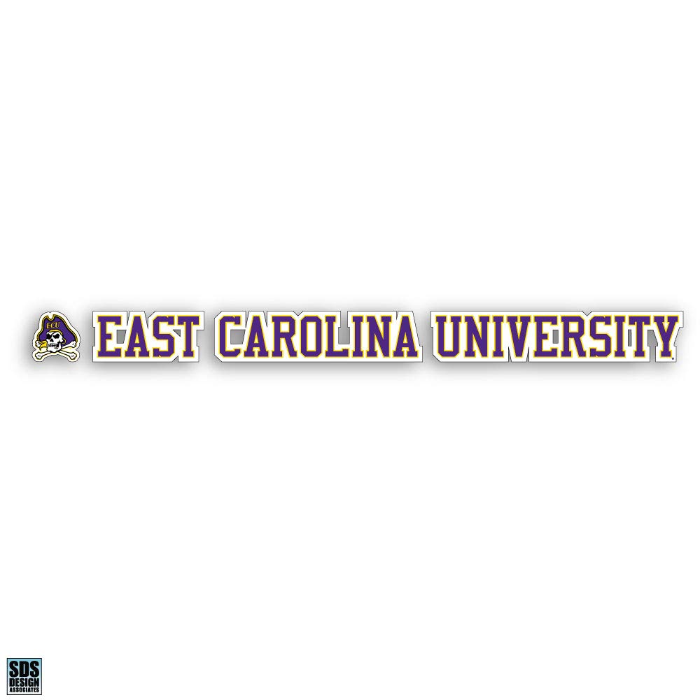 East Carolina University 20"x2" Logo Auto Vinyl Decal