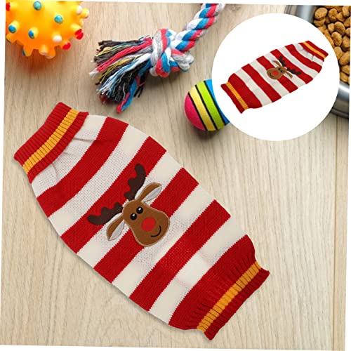 Balacoo 2 Peças De Decorativa Engraçada Tamanho Quente De Natal Espessa Roupa Clássica Vestido De Na