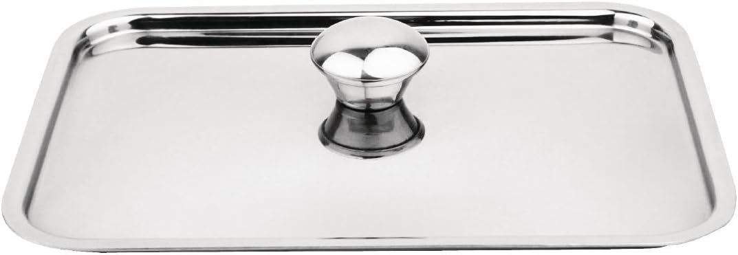 NISBETS CL189 Lid for CL188 Stainless Steel Mini Roasting Pan, 150 mm x 100 mm