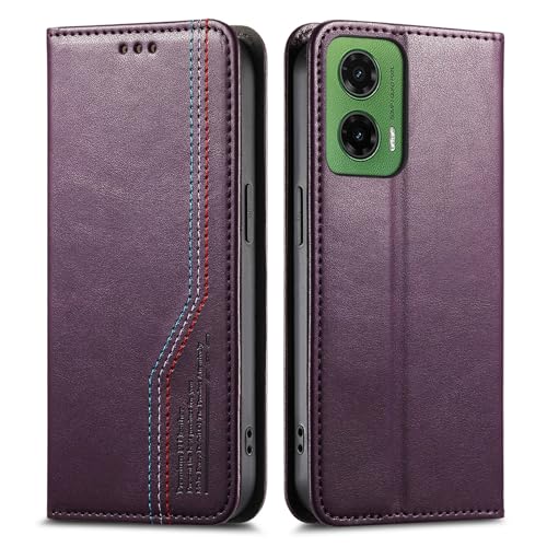 �Ή��@�� for Motorola Moto G06 4G �Ή��@�� for Motorola Moto G06 Power 4G �t���b�v���X�^���h �}�O�l�b�g�J�� �E�H���b�g�^�P�[�X Purple