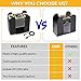 Automatic Card Shuffler - Electronic Casino Poker Card Shuffling Machine - Uno Shuffler Card Machine - Battery Operated Plastic Cards Mixer - 6 Decks Playing Cards for Home & Party - 2M USB Line