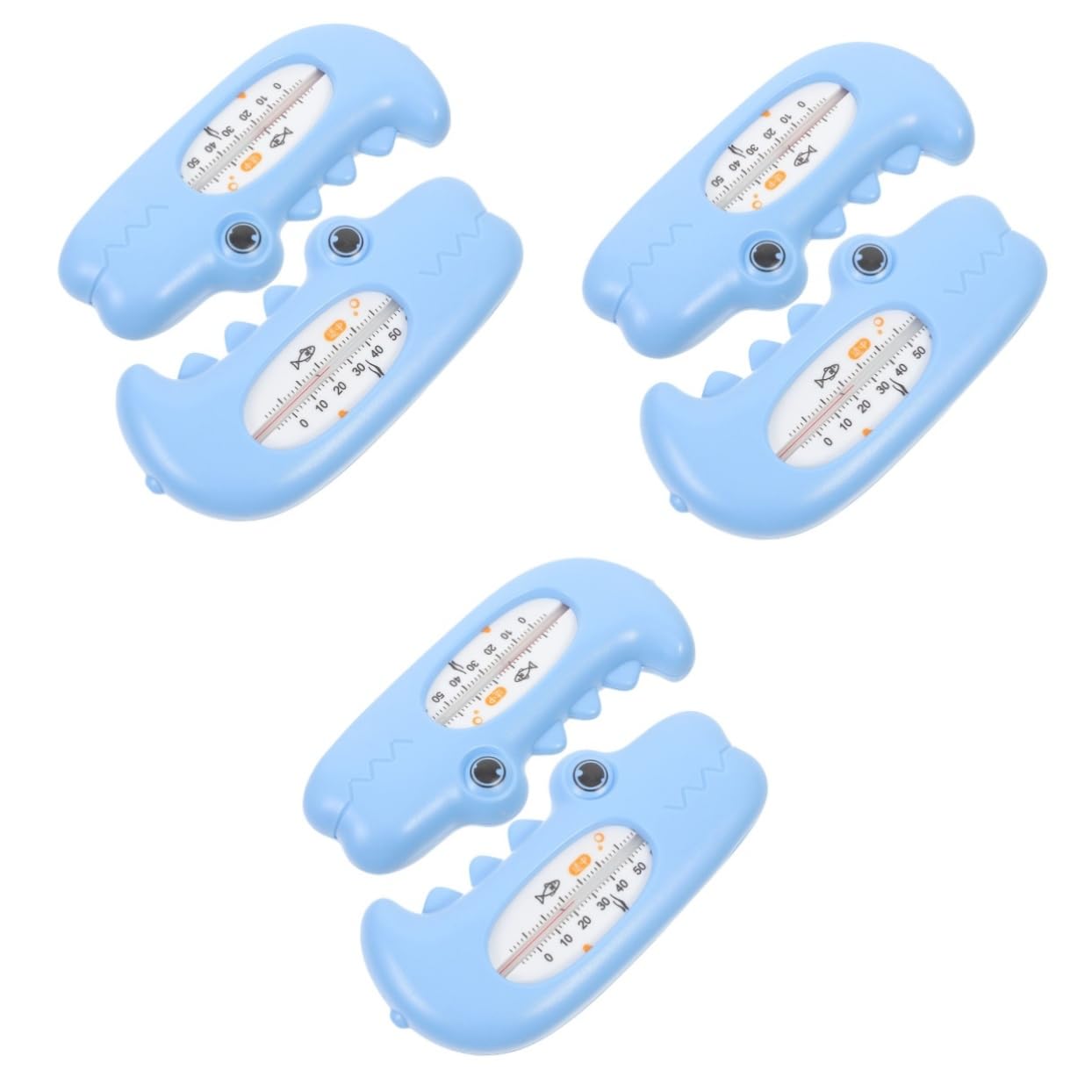 3 Set Termometro Per Acqua Per Temperatura Del Bagnetto Termometro A Piscina Acqua Vasca Termometri Fumetto Del Della Piscina Pp Sky-blue 2 Pezzi*3