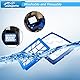 2 Stück Ersatzfilter Set für Philips 7000 Series PowerPro Expert Bodenstaubsauger FC9729/09 FC9741/09 FC9742/09 FC9743/09 FC9744/09 FC9745/09 FC9746/09 Ersatzteile Zubehör Filter CP0617