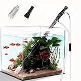 【2025年新グレード】電動 水槽掃除ポンプ USB給電 3in1多機能 強力吸引 800L/h 時短 水換え 砂利洗浄 水槽クリーナー 底砂掃除 自動排水 安全低電圧 アクアリウム 清掃ポンプ 水槽 掃除 砂利 電動水換えボンプ 水槽 ポンプ