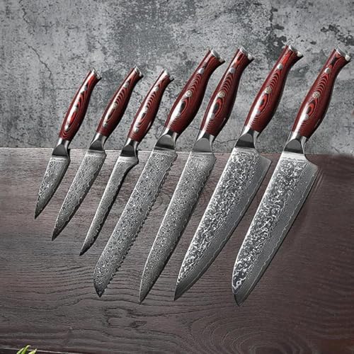 Set de Cuchillos Cocina 9 Piezas Acero Inox miniatura 4