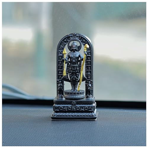 Image of Artarium Shri RamJi Murti Ayodhya Ram Lalla Statue Ram Lalla Idol for Car Dashboard Home Decor Living Room Showpiece