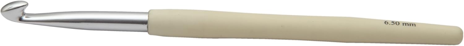 Knit Pro KP30914 | Aluminium Waves Soft Feel Single Ended Crochet Hook | 6.5mm