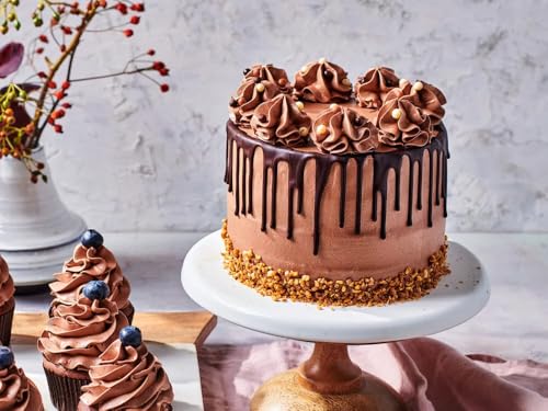 FunCakes Mix für Choco Biskuitkuchen: Einfach zu verwenden, wunderbar leichter Schokoladenkuchen, perfekt für die Kuchendekoration, Konditorqualität, Schokoladenkuchenbasis, Halal., 1 kg