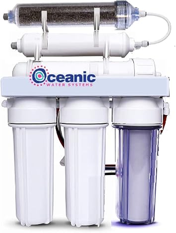 6 Stage Portable Dual Use Drinking and Aquarium Reef/Deionization | Reverse Osmosis Water Filter System RO/DI | 0 TDS | 150 GPD