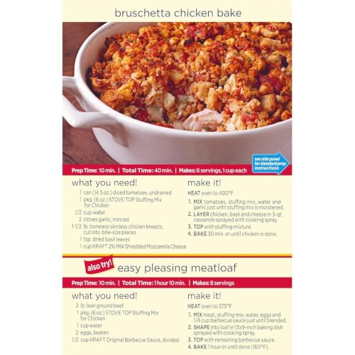 Image of Stove Top Stuffing Mix for Chicken, 6 OZ (Pack of 8)