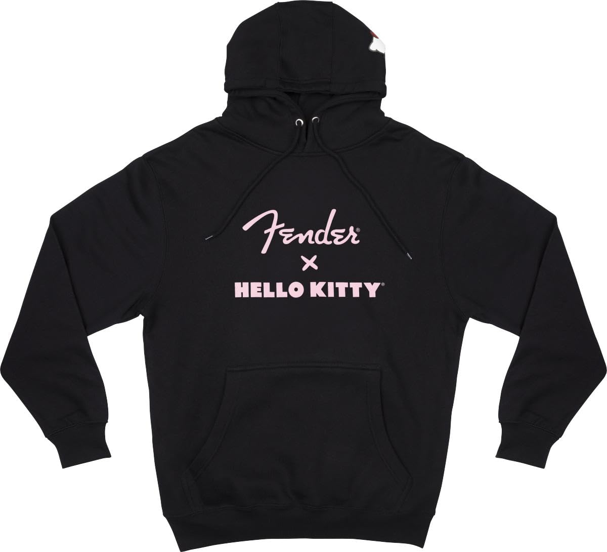 Amazon.com: Fender Hello Kitty Logo Hoodie, Black, M : Everything Else