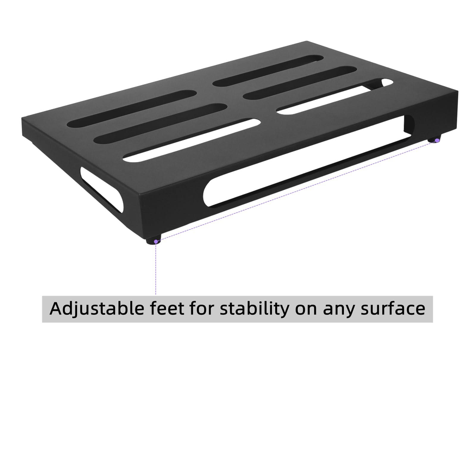 Gitarren-Pedalboard 45,7 x 30 cm mit Tragetasche (SPB-18)