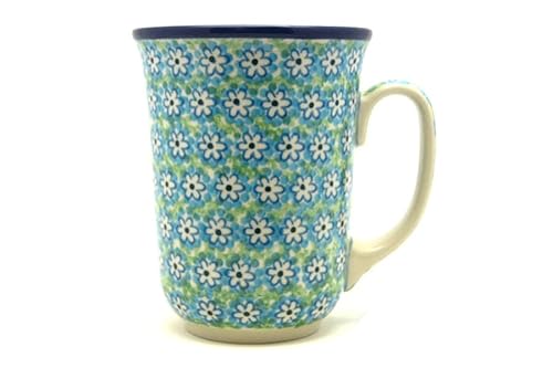 Polish Pottery Mug - 16 oz. Bistro - Key Lime