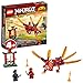 LEGO NINJAGO Legacy Kaiâ€™s Fire Dragon 71701 Dragon Toy Figure Building Kit (81 Pieces)