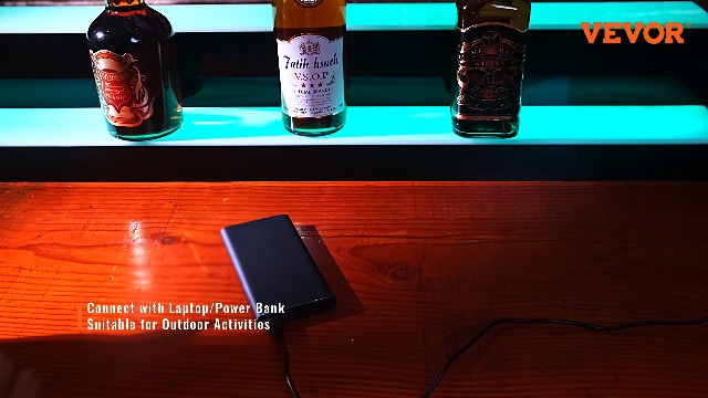 Présentoir Pour Fiole Avec Rétro éclairage LED - Logo Virus - Neuf
