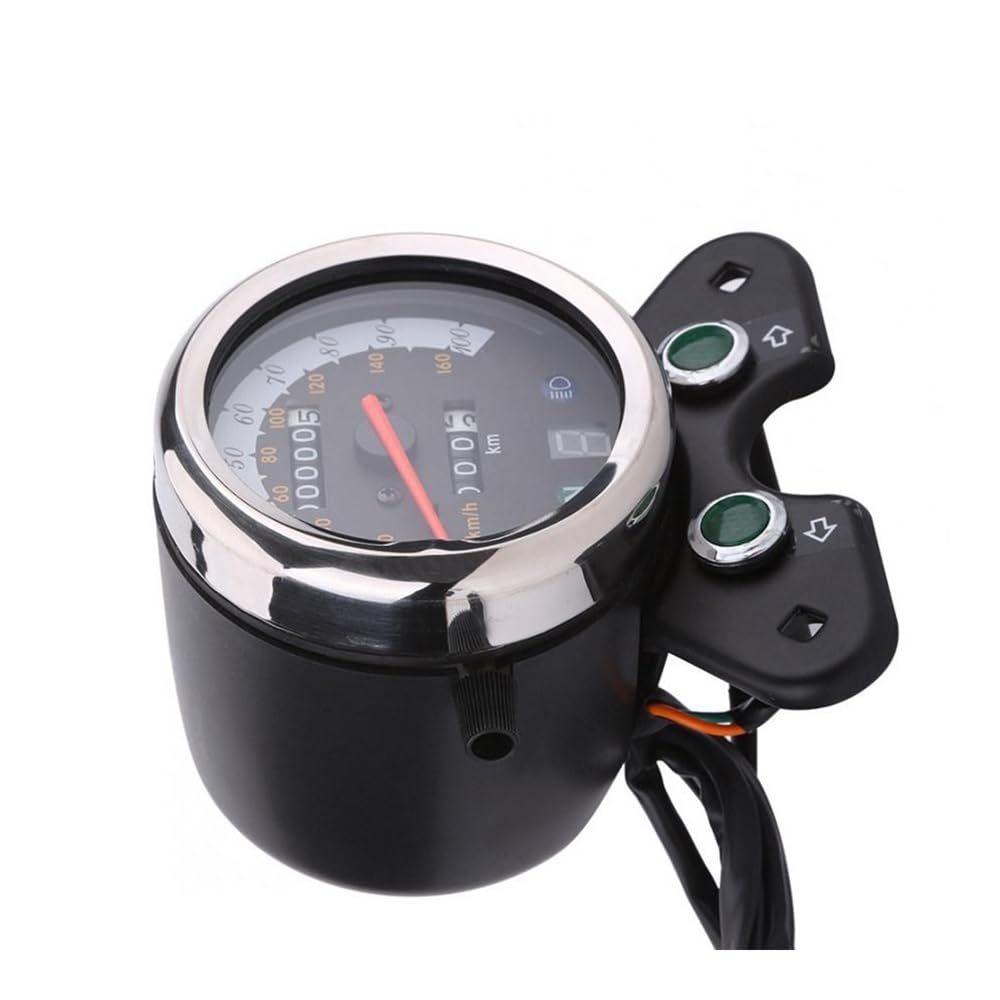 Contagiri contachilometri Contagiri Per Motocicletta Da 12 V, Contagiri Digitale, Contachilometri A LED, Contagiri, Doppio Misuratore Per