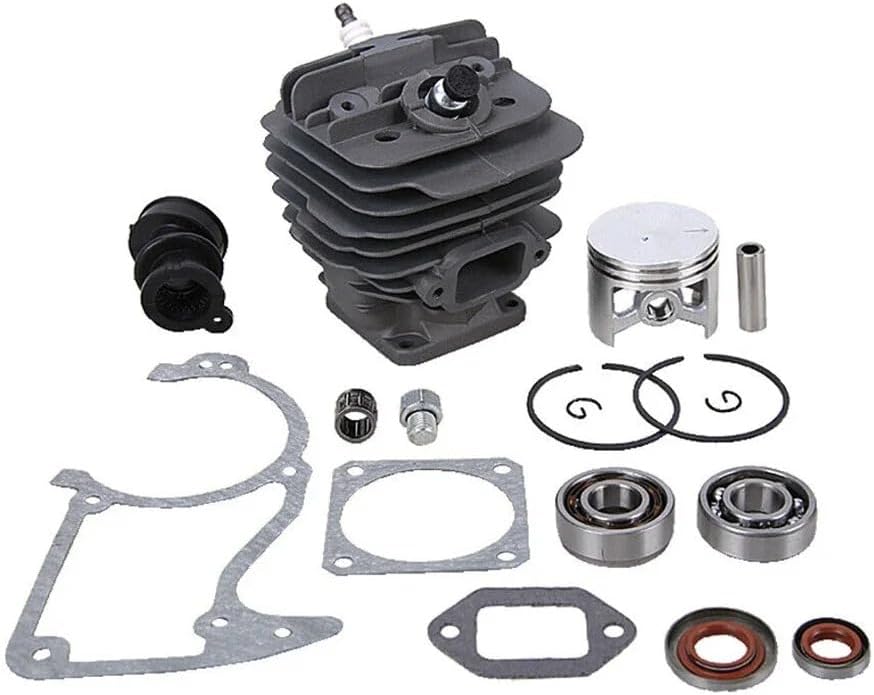 48mm Cylinder Piston Manifod Repair Kit Compatible with STI MS 034 036 MS340 MS360 Chainsaw Engine Spare Parts