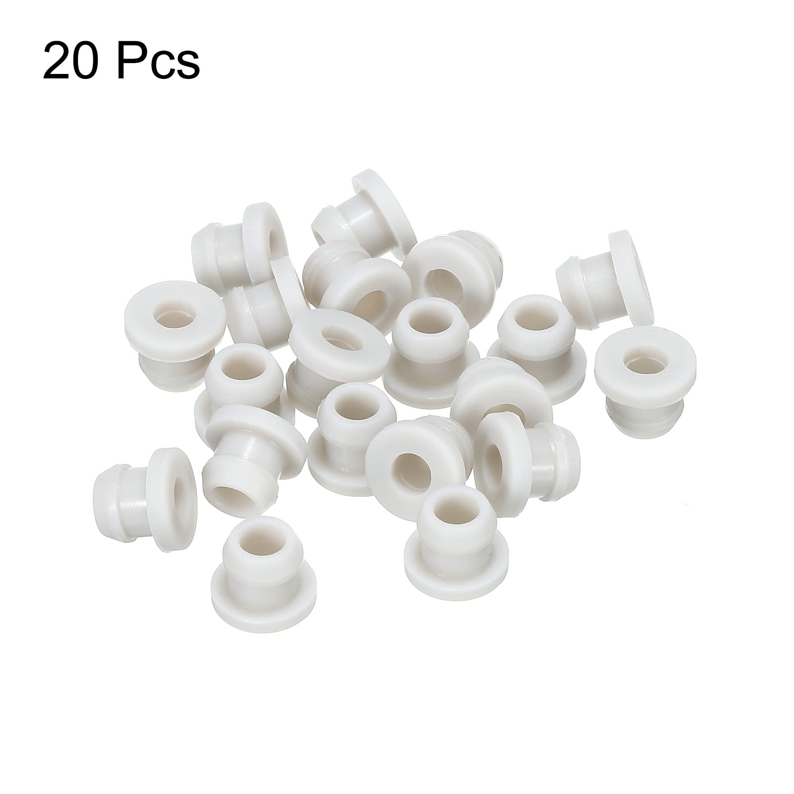 20pz Occhielli In Gomma Silicone QUARKZMAN - Per Cavi E Tubi, Diametro 9mm, ID 5mm - Foto 7