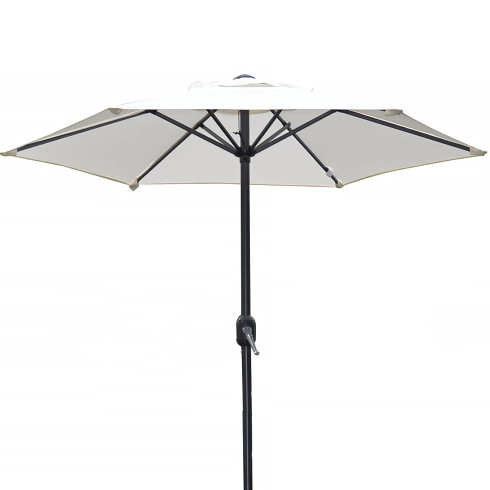 Parasol de marché imperméable contre la chaleur extérieure vin rouge - 5