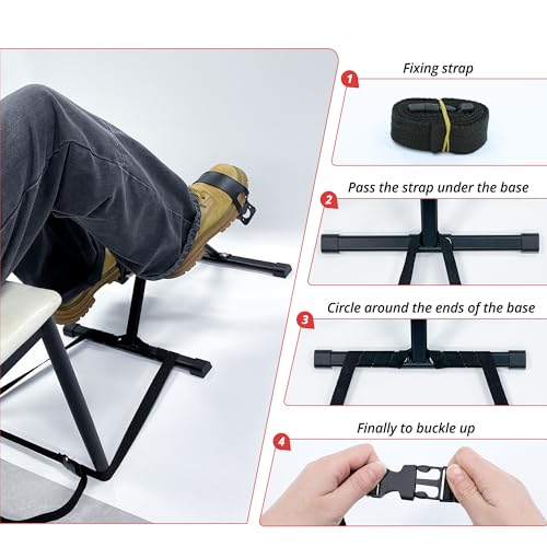 Image of Folding mini Exercise Bike Portable Pedal Exerciser Desk Bike with LCD Displays for Arms and Legs Low Impact Exercise (GRAY)