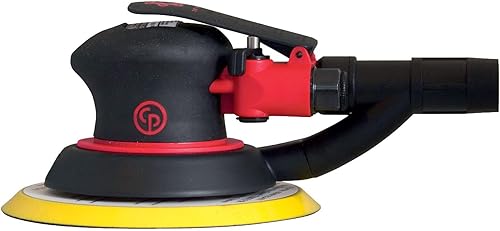 Miniatura 10 de Chicago Pneumatic CP7255E - Herramienta de lijadora orbital aleatoria de aire, mejoras para el hogar, herramientas de carpintería, pulidora,
