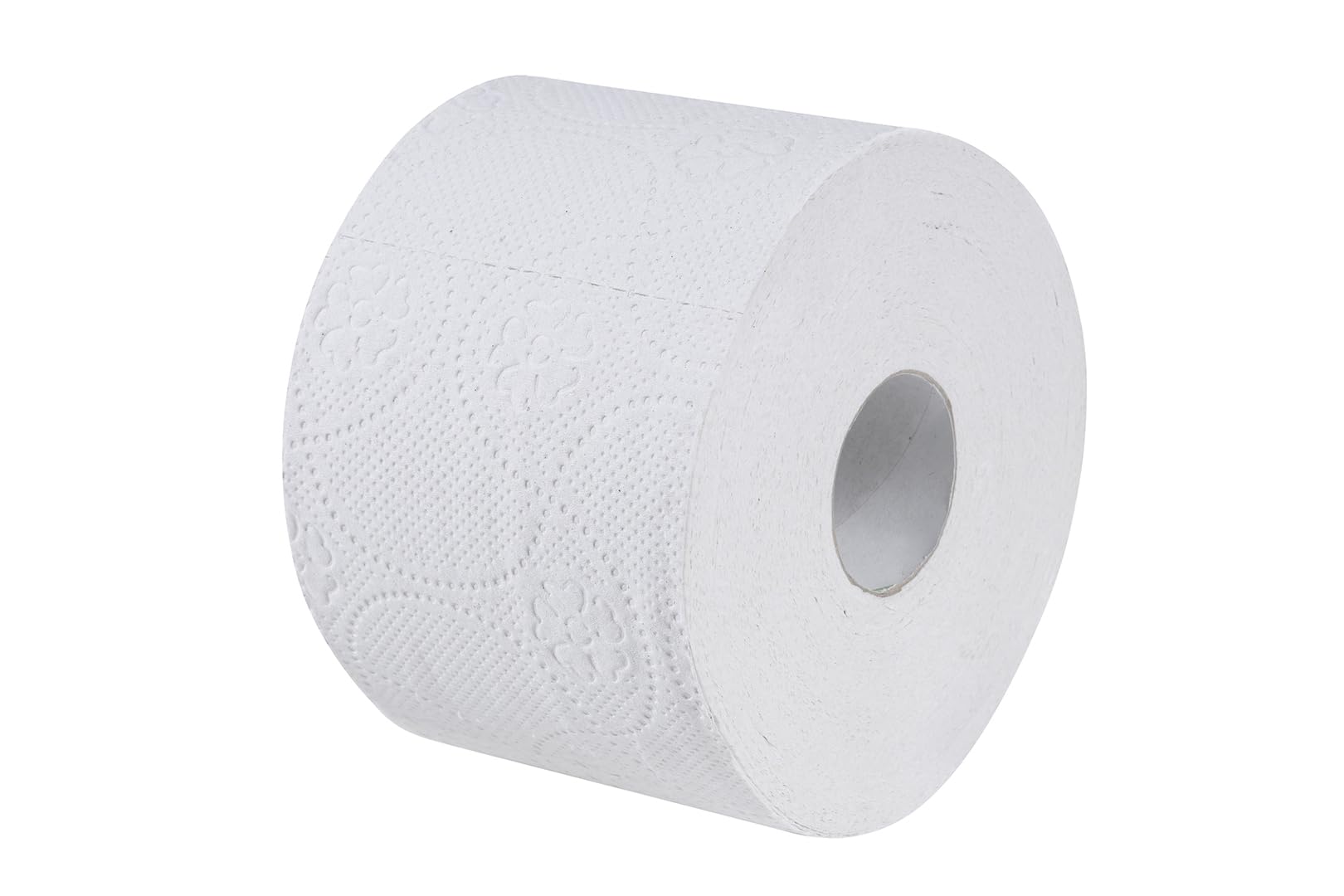 Papel higiénico Kordula 90639, sin plástico, 100% reciclado, 3 capas, color blanco brillante, 36 rollos de 400 hojas