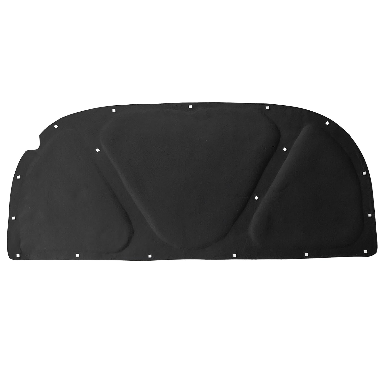GEPCO Motorhaubendämmung Motorraumdämmmatte Dämmmatte Motorhaube mit Clips kompatibel mit Audi A4 B6 Sedan, Avant 8E2 8E5 8H7 2001–2004 8E0863825AF
